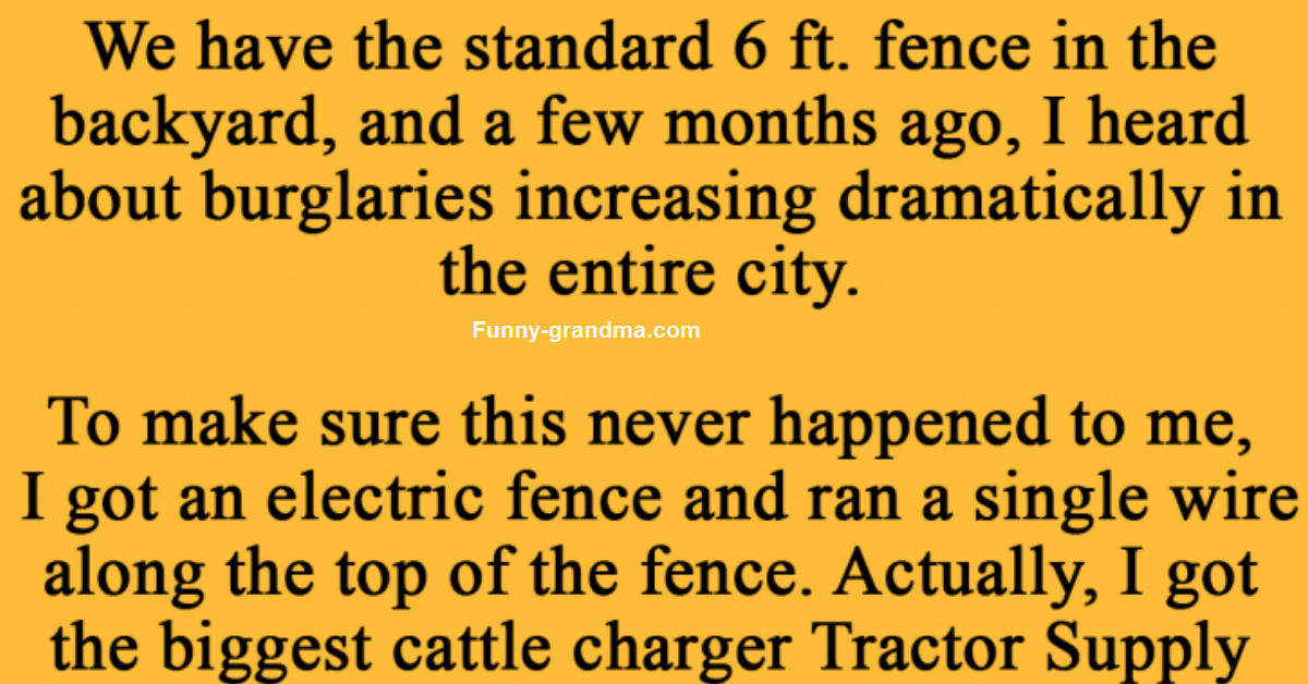 Man Buys An Electric Fence and Accidentally Learns How Well It Works