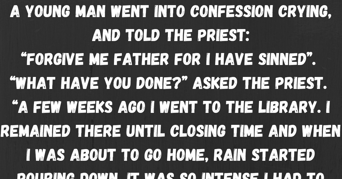 A Confession of a Sinner Man