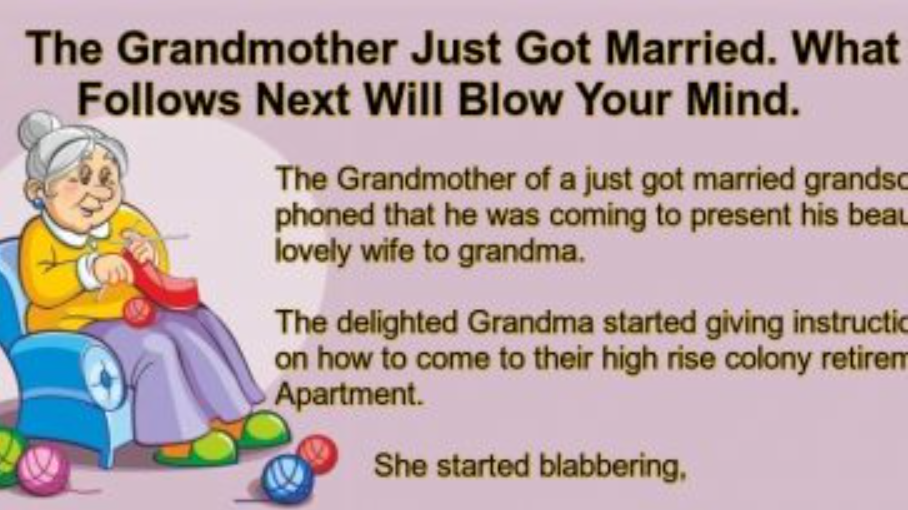 The Grandmother Just Got Married