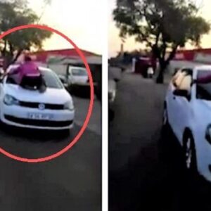 Video/ E kap burrin me dashnoren në makinë, reagimi i kësaj gruaje s’është parë as në filma…