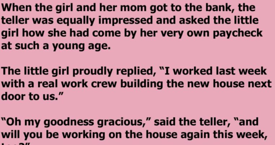 Little Girl Gets A ‘Job’ With A Construction Crew And Learns Some Things She Shouldn’t Know