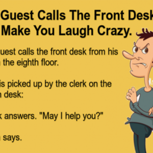 A Hotel Guest Calls The Front Desk