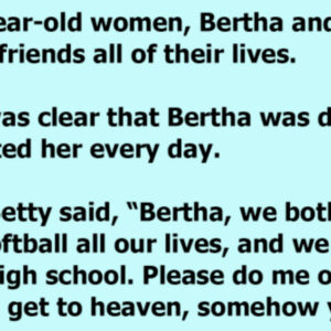 Clean Humor: These two elderly ladies loved playing Softball – then one went to heaven