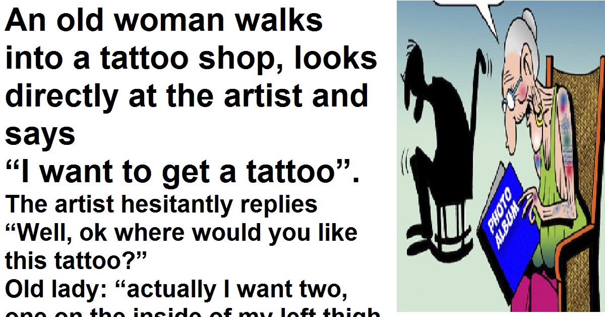 Tattooed Old Lady – Joke