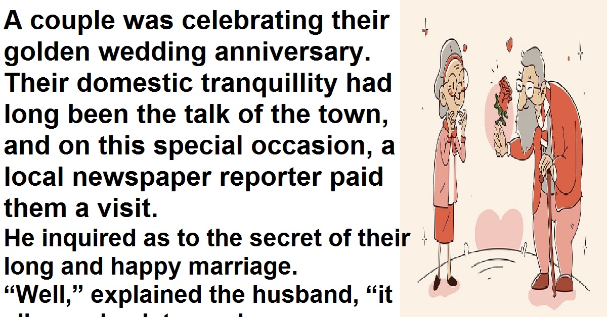 The Secret to a Long Term Marriage – Joke