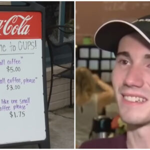 Owner tired of rude customers prices his coffee by kindness to teach them value of politeness