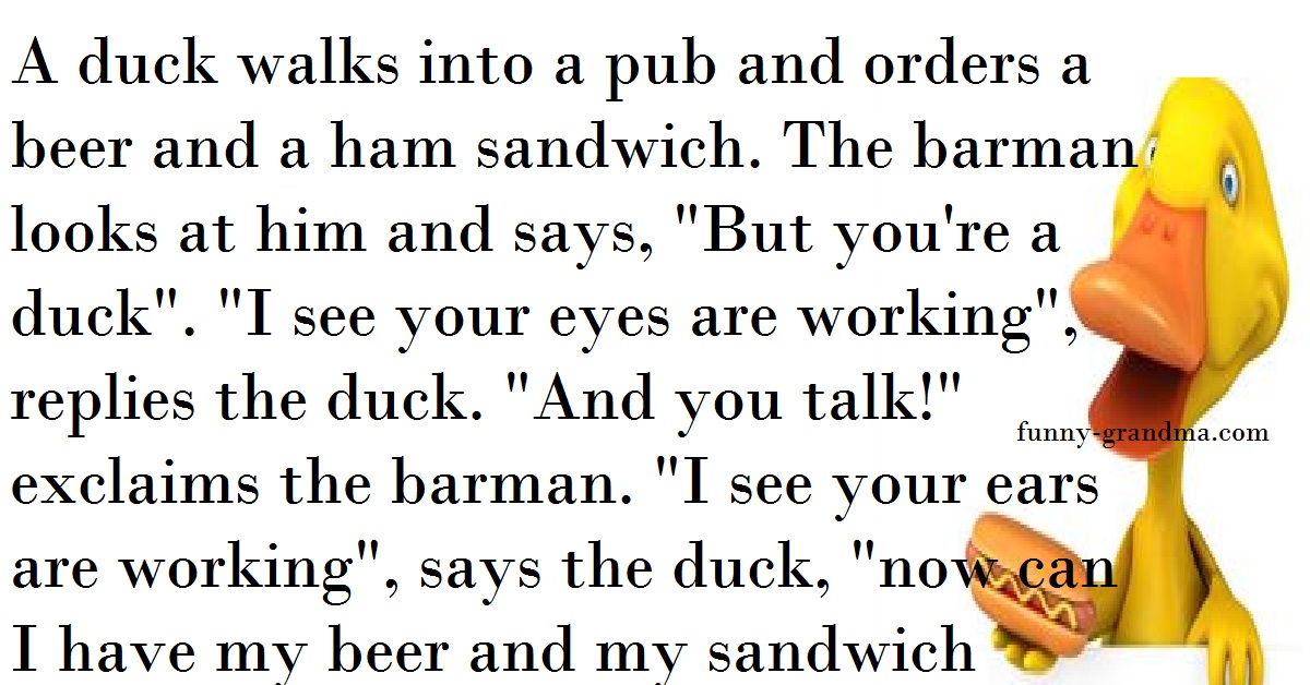 The Bartender and the Duck