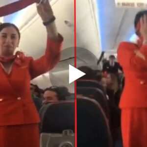 Një fluturim i rall ku të gjith pasagjerët fillojn të qeshnin, pasi stjuardesja bën njoftimin e sigurisë..VIDEO