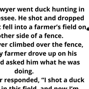 Joke of the day : A Lawyer And A Farmer Have A Property Disagreement. But How They Settle It