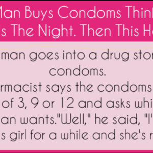 Young Man Buys Condoms Thinking That Tonight's The Night. Then This Happens.