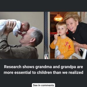Research shows grandma and grandpa are more essential to children than we realized
