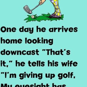 Arthur Is 75 Years Old And Played Golf Every Day