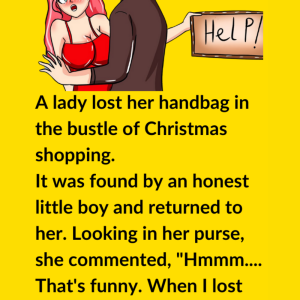 Lady Loses Her Handbag